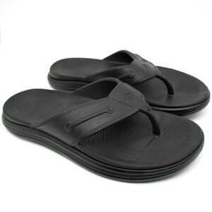 Sperry Windward Black Float Thong Flip Flop Sandals Womens SIZE 9